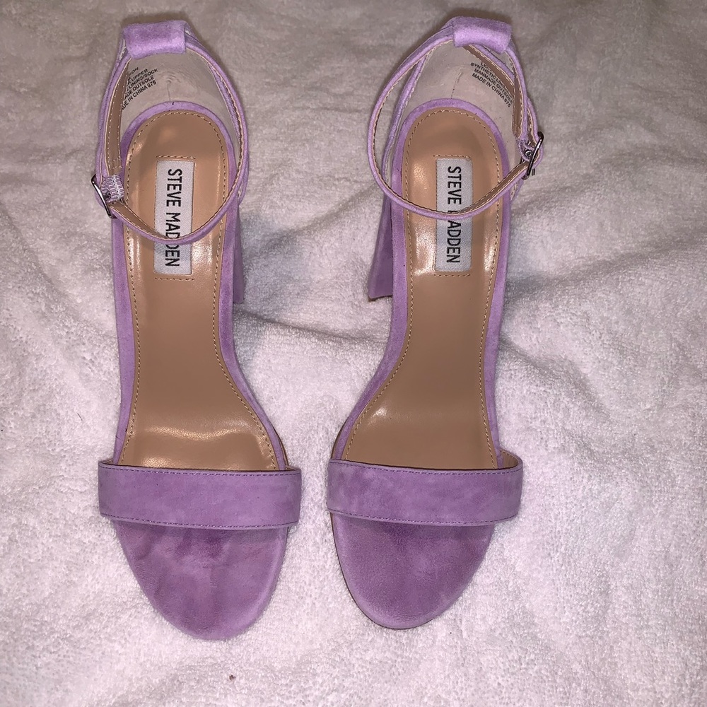 Frame Ankle Strap Block Heel Sandal